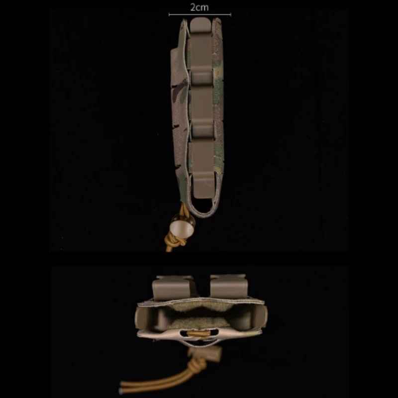 Kit de accesorios para chaleco de caza, funda universal de liberación rápida individual 5,56, compatible con sistema MOLLE - imagen 5