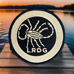 LRDG Parche táctico desierto bordado – Insignia moral militar