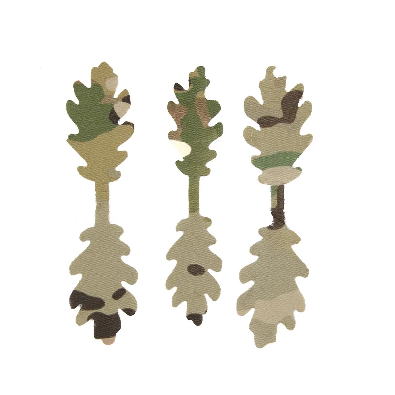 Tiras de camuflaje de nieve blanca, correa de tela para bricolaje, accesorios de ropa de caza, cubierta de casco, 15 piezas por juego - imagen 3