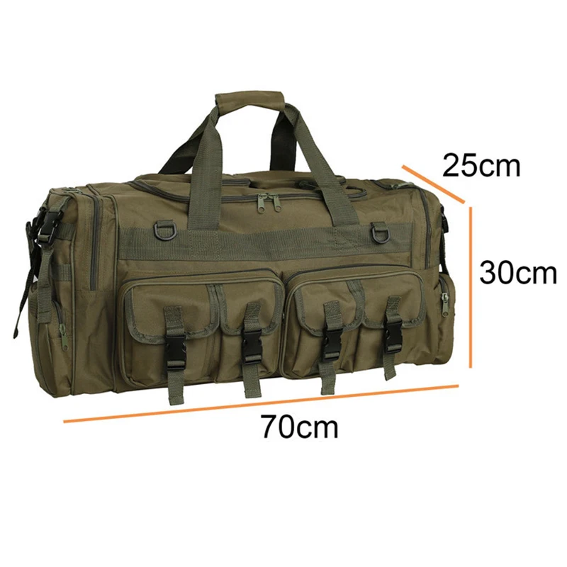 Bolso táctico militar, gran capacidad, montañismo, camping, bolsa deportiva, pesca y caza, bolsa de equipo funcional - imagen 2
