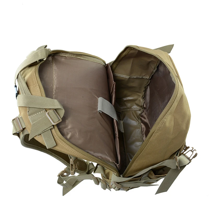 Mochila militar de gran capacidad, bolsa de camuflaje para viajes al aire libre, bolsas tácticas impermeables para senderismo y escalada, 40L - imagen 4