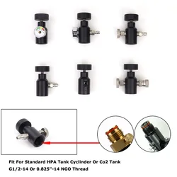 HPA UFA Adaptador de llenado CO2 universal ASA - manguera