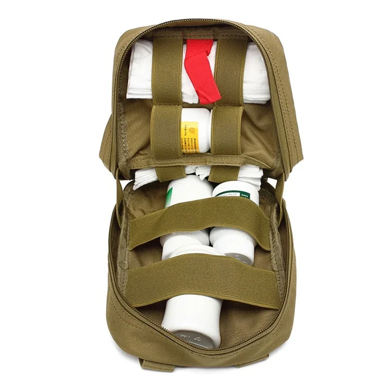 Bolsa EMT MOLLE Ifak, botiquín táctico MOLLE de primeros auxilios médicos, bolsa de utilidad Carlebben (solo bolsa) para acampar y cazar - imagen 4