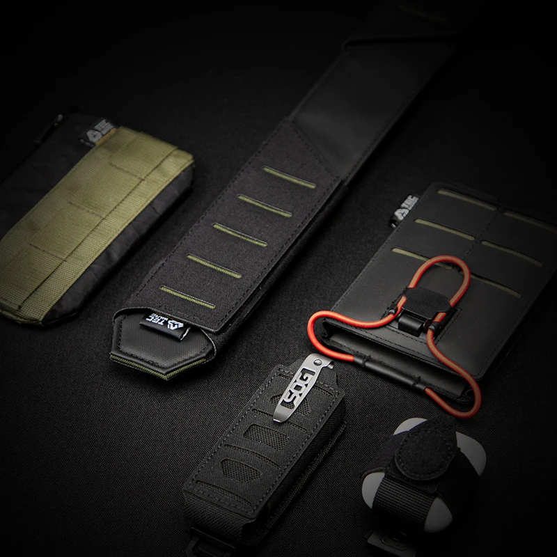 Bolso de hombro individual, sistema de hombrera antigravedad, mochila MOLLE, HOMO TECWARE extendido - imagen 4