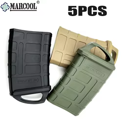 Mira telescópica de caza MARCOOL, funda táctica PMAG para revista rápida, funda antideslizante de goma para escopetas de caza, 5 uds.