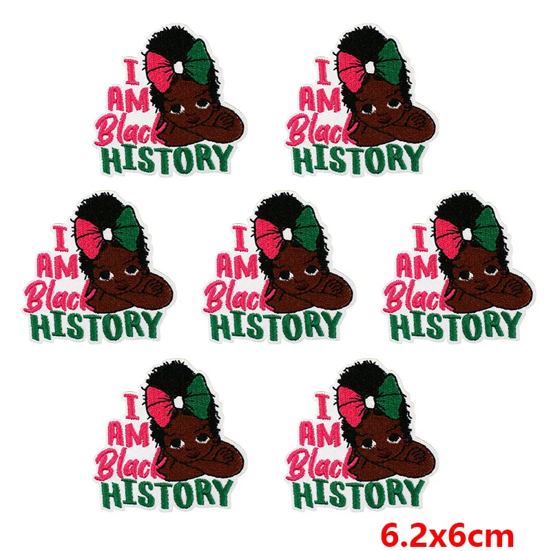 10 unids/lote, venta al por mayor, apliques AKA para niñas, parches para planchar en ropa, parches bordados AKA 1980 para ropa, pegatinas, insignias para coser - imagen 4