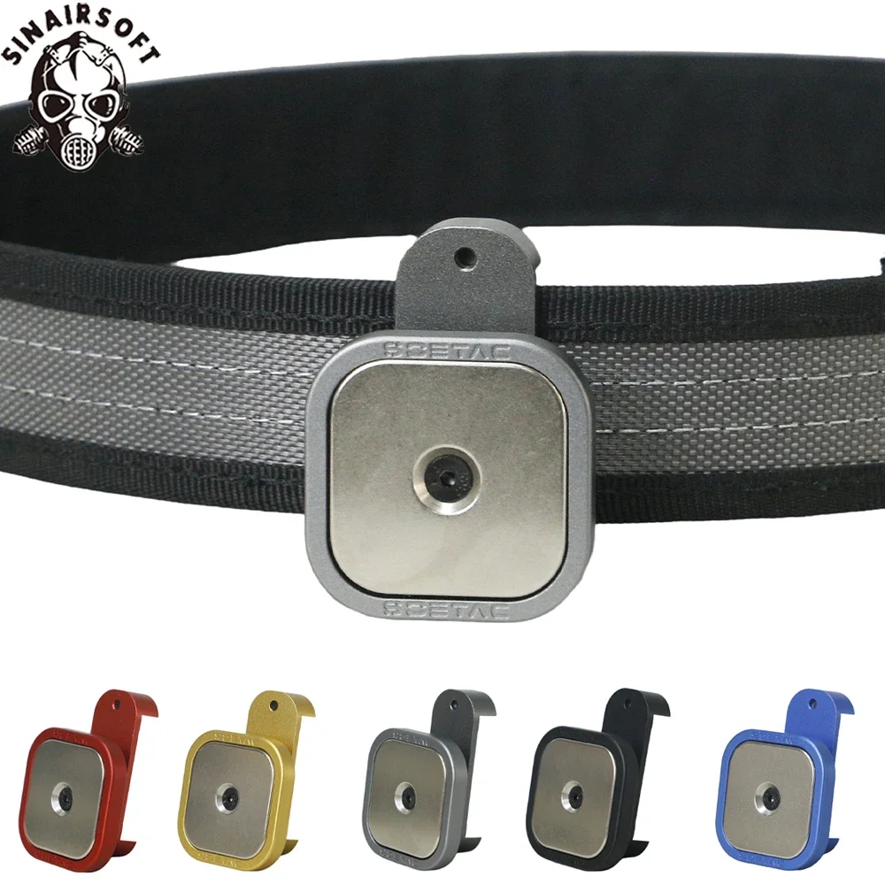 Clip de cinturón magnético IPSC de 1,75 "para equipo de competición de tiro IPSC, accesorios tácticos, soporte para revistas deportivo de mango rápido IDPA