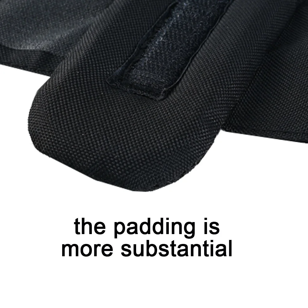 Hombrera táctica transpirable, Chaleco Corto acolchado con correa para mochila, accesorios para chaleco FCPC JPC, 2024 - imagen 3