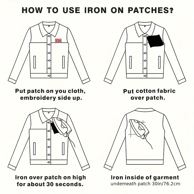 1 unidad de pegatina de parche termoadhesivo bordado con bandera pirata de calavera blanca y huesos cruzados con barco pirata para sombreros, vaqueros, chaquetas DIY - imagen 4