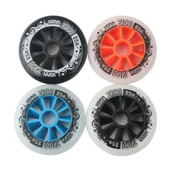 Ruedas de patines en línea de PU 85A 90/100/110MM alta elasticidad resistencia al desgaste patines zapatos accesorio AMB292