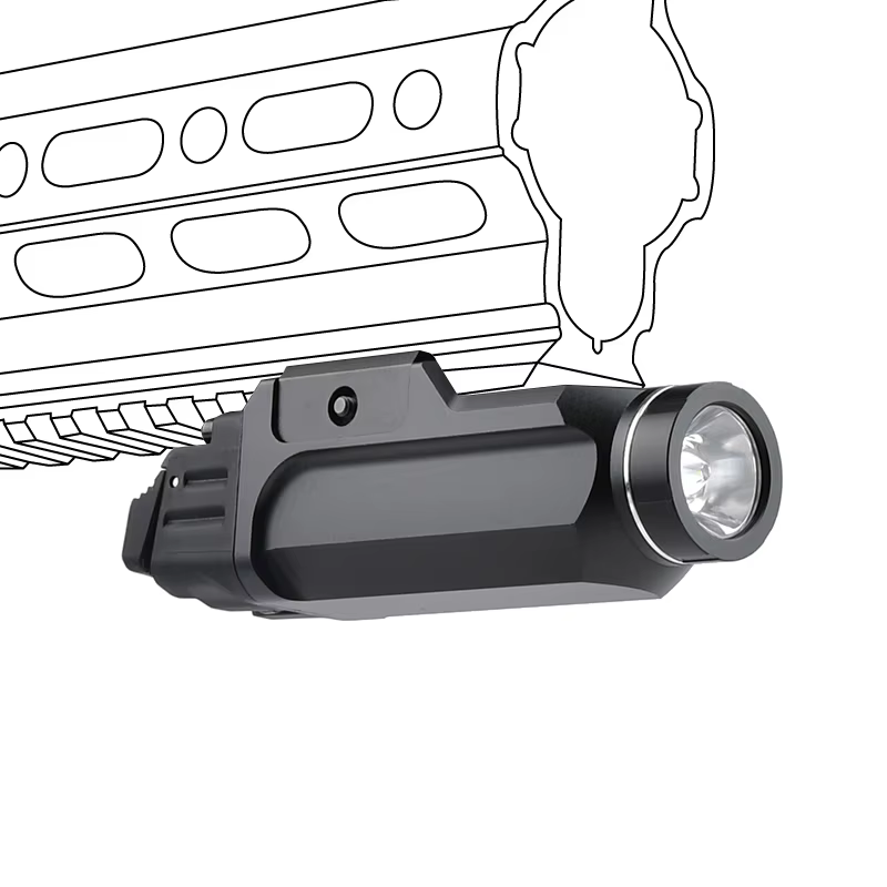 WADSN TR-9 X linterna táctica para arma con estrobo doble interruptor - imagen 5