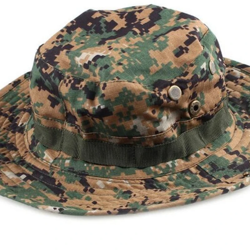 Gorra Boonie táctica camuflaje campo combate caza gorra verano pesca al aire libre senderismo Camping deportes sombrero Emersongear - imagen 4