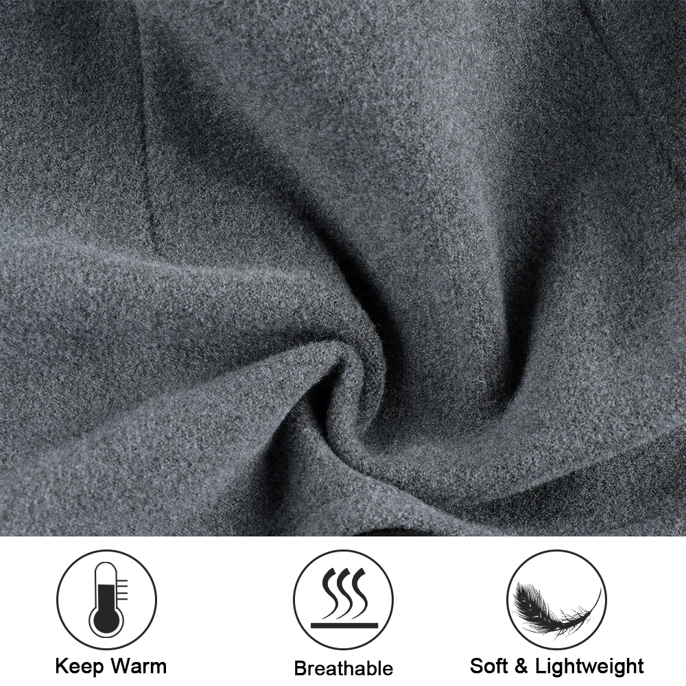 Gorros de lana de invierno para hombre y mujer, gorros más cálidos para esquiar al aire libre, gorros elásticos para clima frío, gorros suaves para Snowboard a prueba de viento - imagen 5