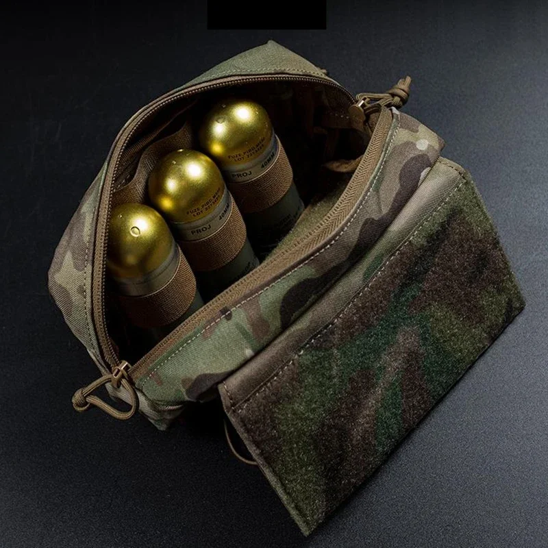 Chaleco táctico MK4, bolsa de aparejo para el pecho, soporte para munición de escopeta de 3 bucles, bolsa para revistas con gancho de 40mm, accesorios de caza - imagen 3