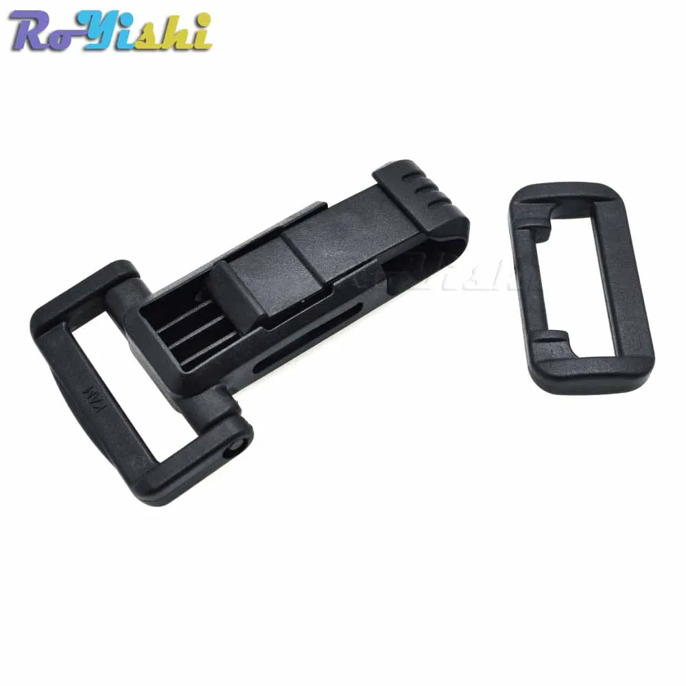 2 unids/paquete de 1-1/4 "(32mm), correa de plástico, hebilla para bolsa deportiva, correas de mochila, artesanías - imagen 5
