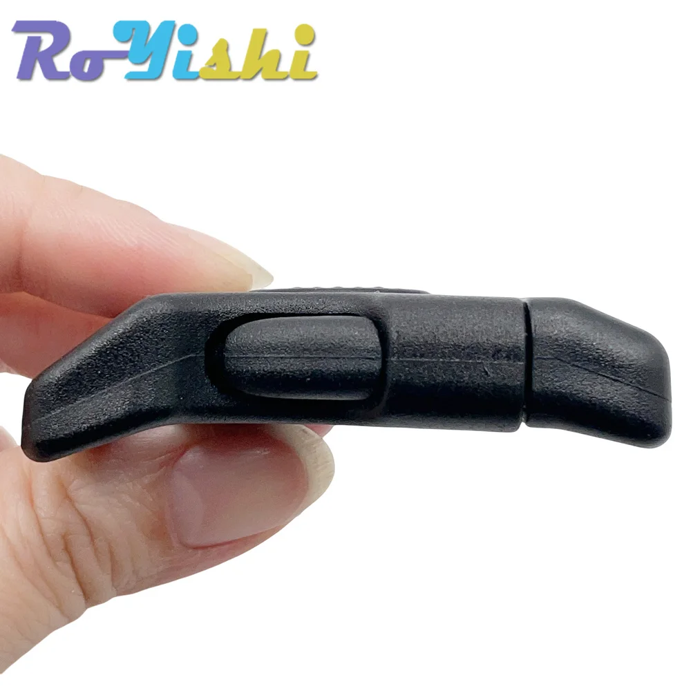Hebilla de liberación lateral curvada de plástico, 2 uds., 16/20/26mm, con cerradura para pulsera de paracaídas, accesorios para equipaje y mochila - imagen 5