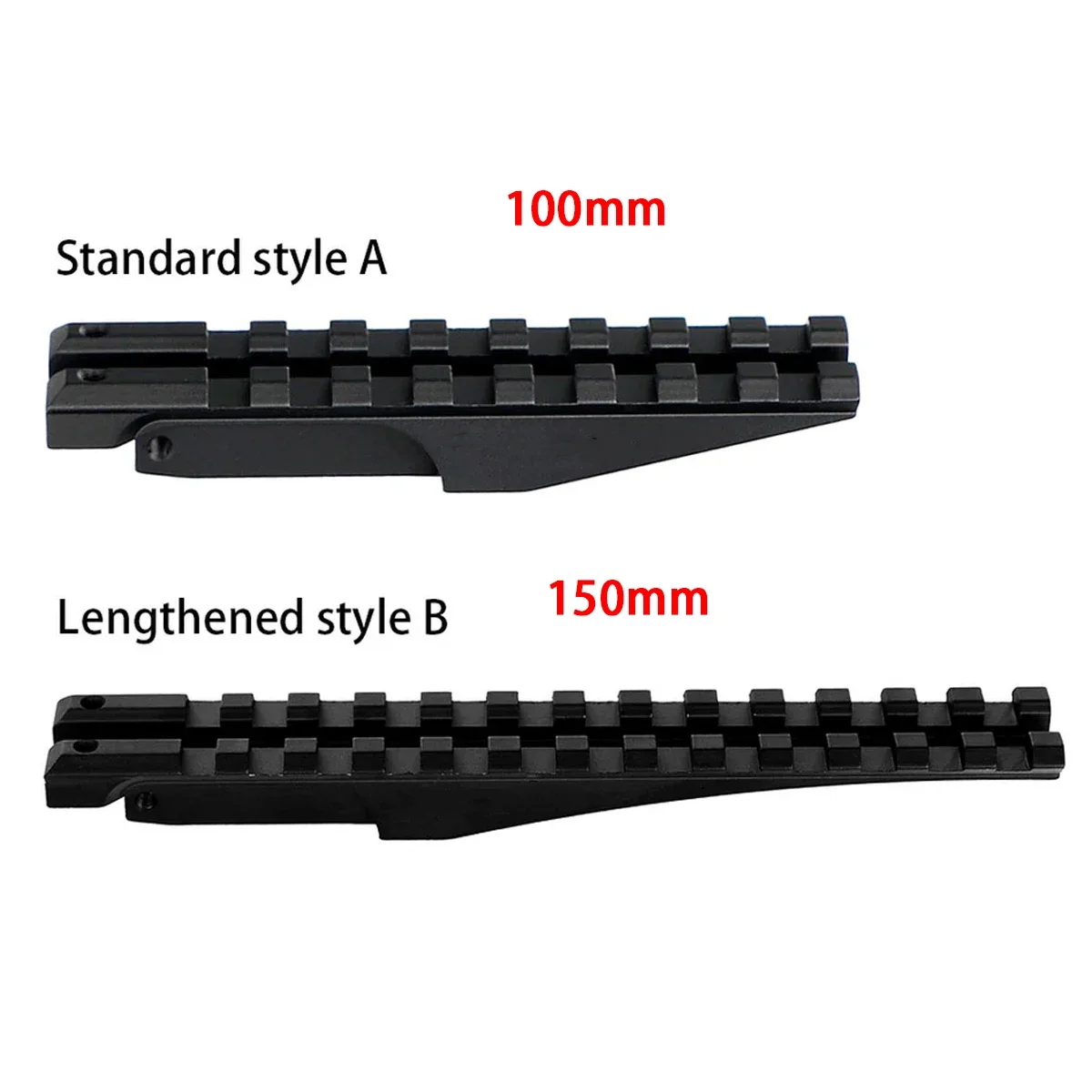 Soporte de riel trasero táctico AK, se acepta alcance de caza Picatinny 1913, riel de mira trasera AK para óptica de punto rojo de perfil bajo AK47 AK74 - imagen 5