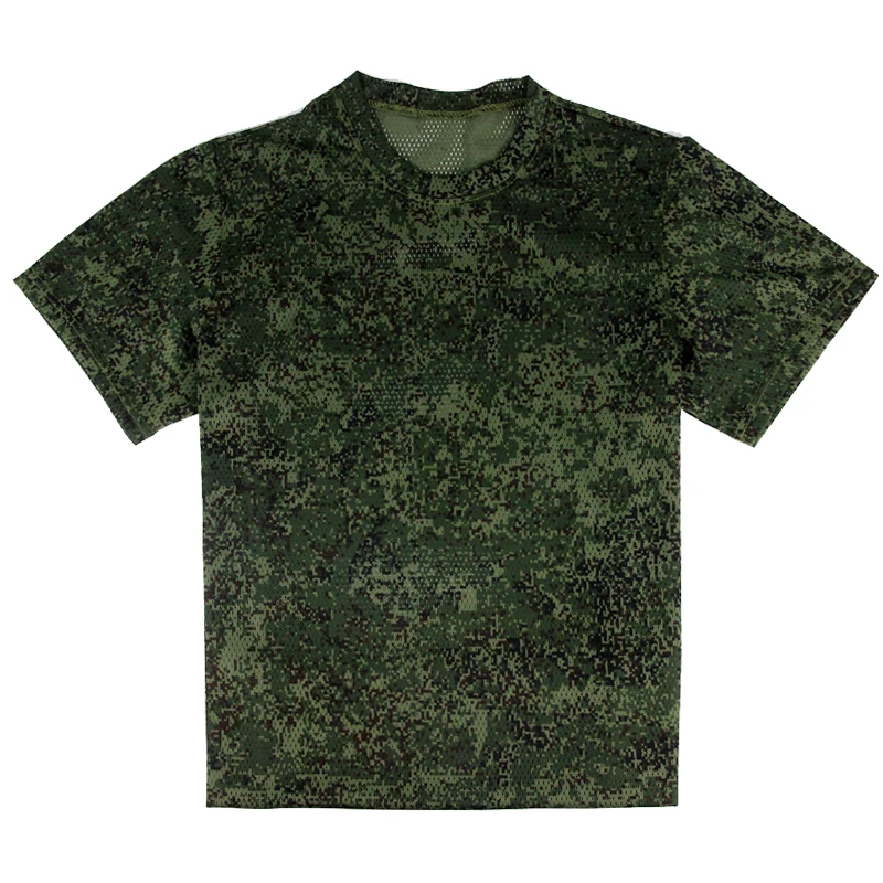 Nueva camiseta táctica de camuflaje para operaciones especiales rusas con malla de pantalla de hielo, chaleco físico transpirable y de secado rápido - imagen 3