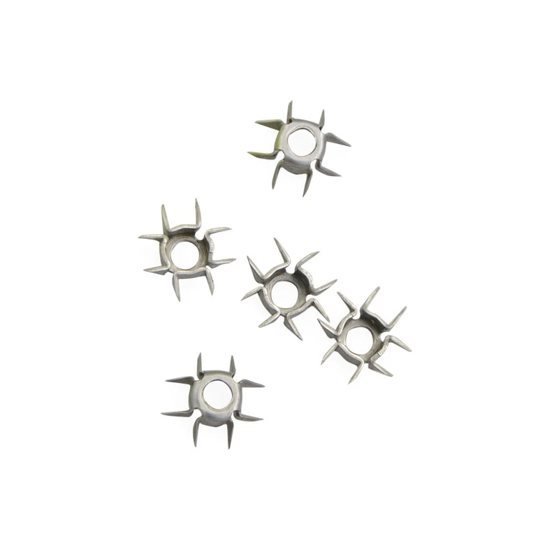 Punta de flecha de tiro con arco ID6.2mm Judo 8 patas punta ancha práctica de tiro al aire libre accesorios de puntas de flecha de caza 6/12/24 Uds - imagen 5