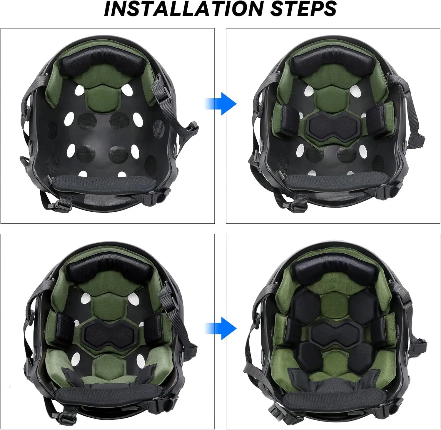 Suspensión Wendy 4G casco FAST MICH – Outdoor - imagen 5