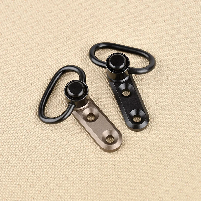 WADSN-Soporte de eslinga QD de Metal táctico, compatible con riel MLOK KEYMOD M4 AR15, Base montada, hebilla de correa giratoria, botón de liberación rápida para caza - imagen 2