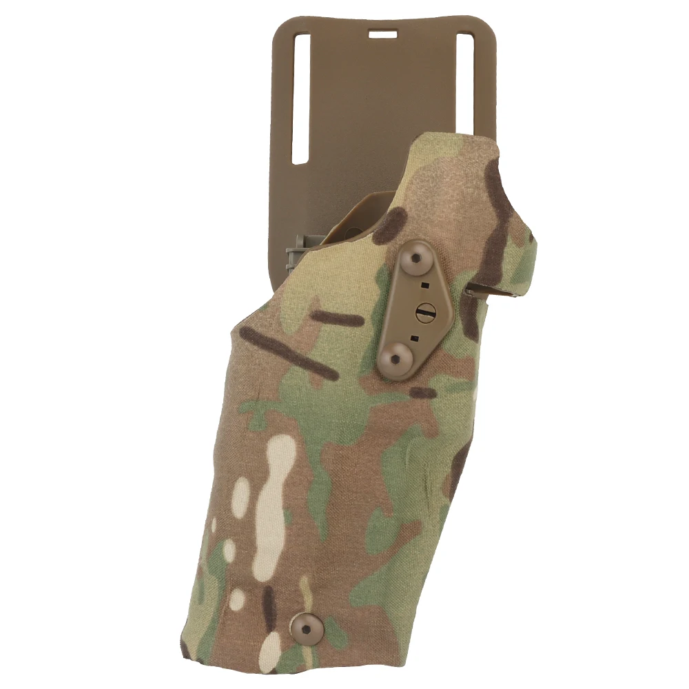 Funda táctica 6354DO ALS sistema de bloqueo rápido para Glock 17 con funda para linterna X300/X300U equipo Airsoft de caza al aire libre - imagen 3