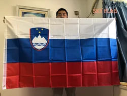Bandera Slovenia nacional tela polyester 90x150 cm