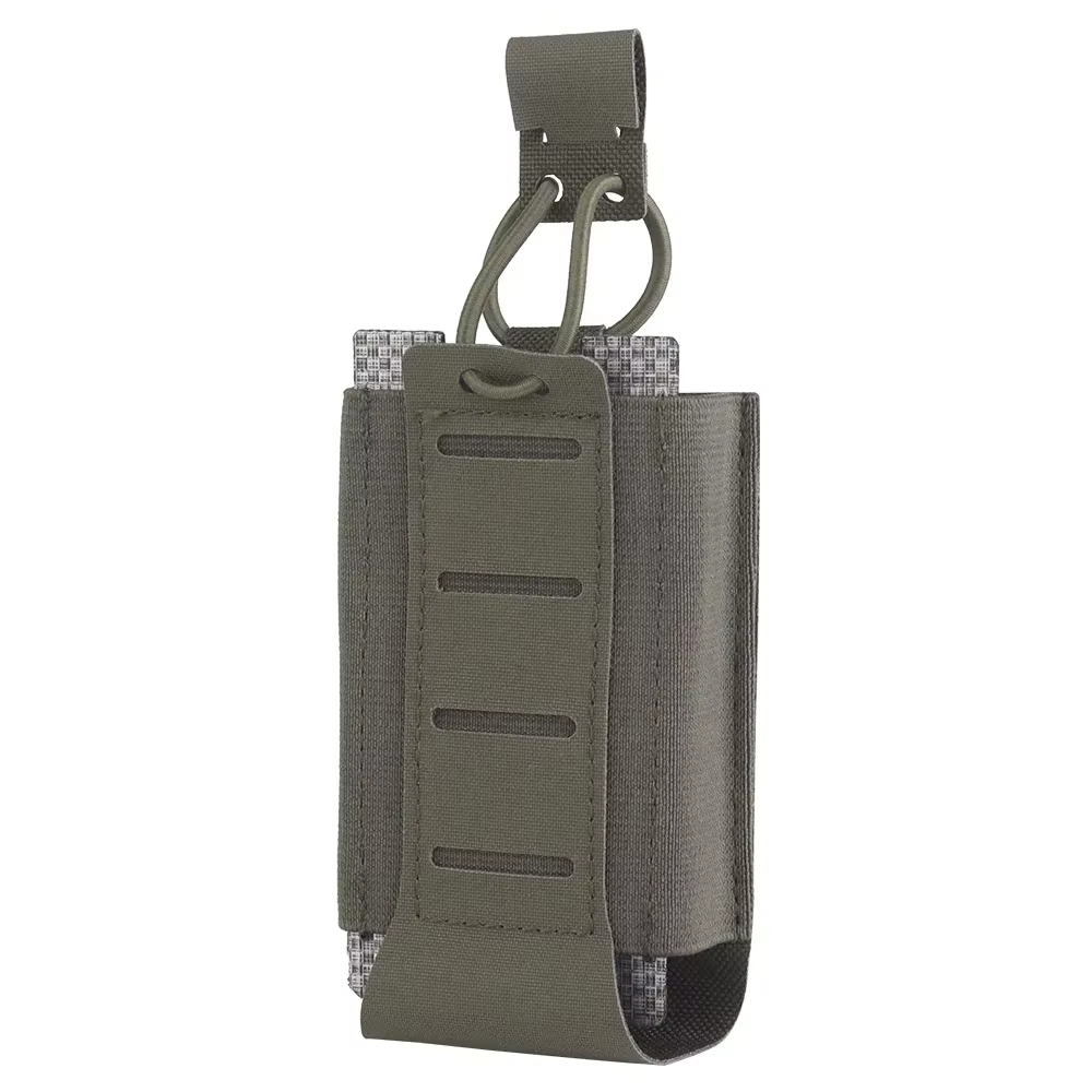 Bolsa porta cargador táctica elástica universal para chaleco de caza - imagen 2
