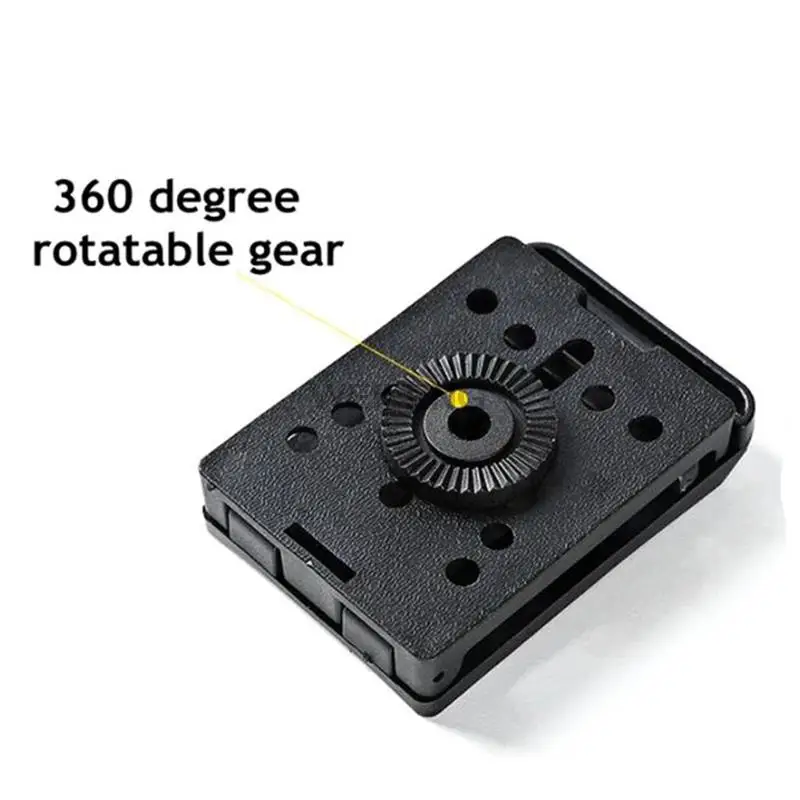 Kydex-funda táctica para pistola, Clip de cintura, trabillas de cinturón para cuchillo K, funda de vaina, Clip trasero giratorio de 360 grados - imagen 3