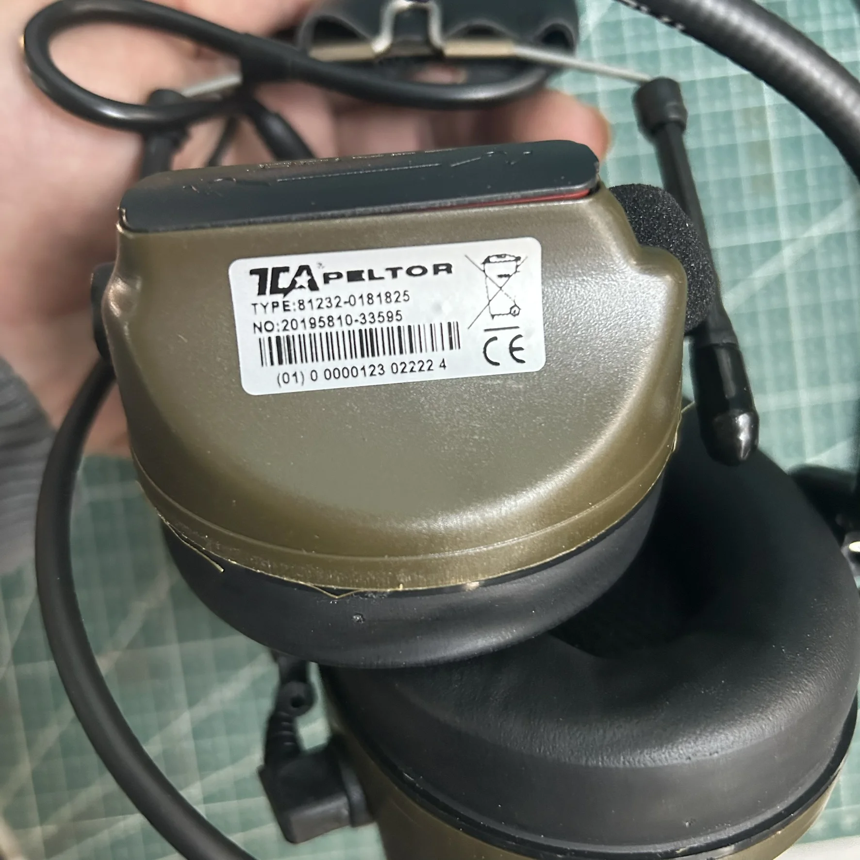 Auriculares de comunicación con reducción de ruido y captación de sonido COMTAC III C3 (versión no AGC) - imagen 2