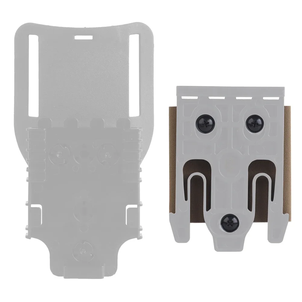 Accesorios adaptadores de montaje del sistema QLS MOLLE M, para bolsas de revistas de tiro con armas, accesorio Modular de polímero, bolsa de revistas de caza - imagen 4