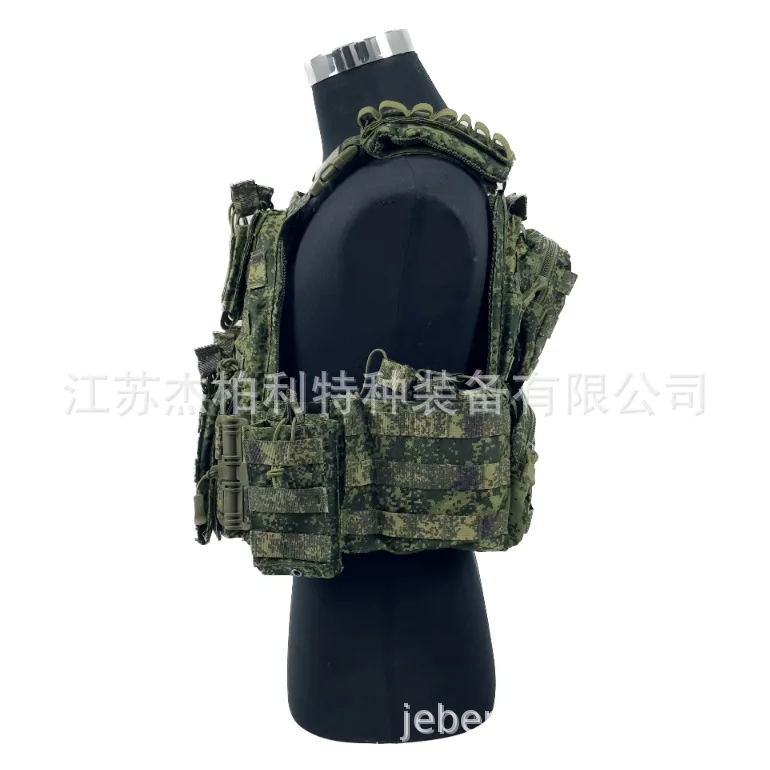 Chaleco Modular de moll al aire libre táctico ligero de camuflaje Digital ruso EMR - imagen 4