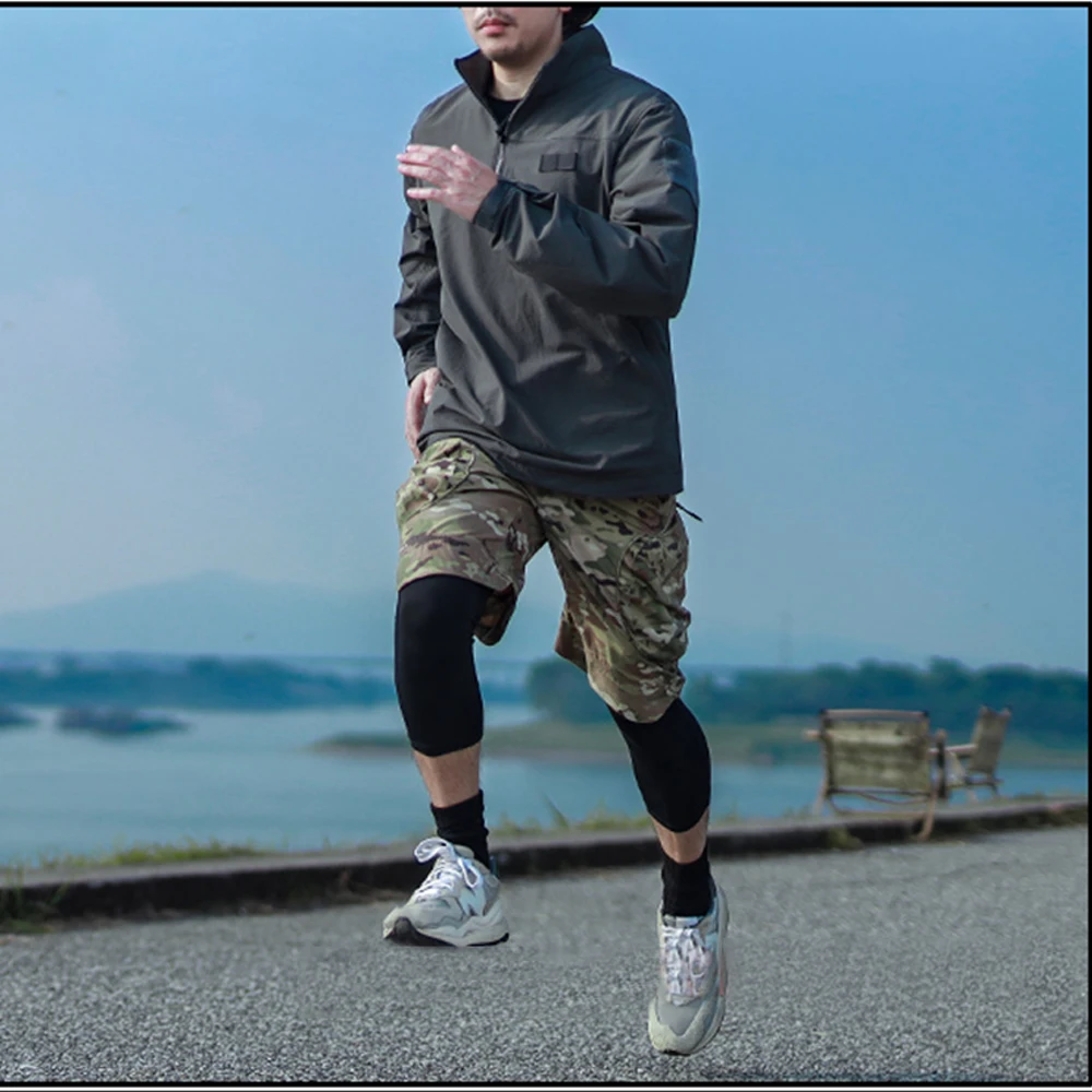 Emersongear-Sudadera con capucha y etiqueta azul Saltie, suéter funcional, chaqueta cálida para deportes al aire libre, Camping, viajes, senderismo, eb9469 - imagen 5