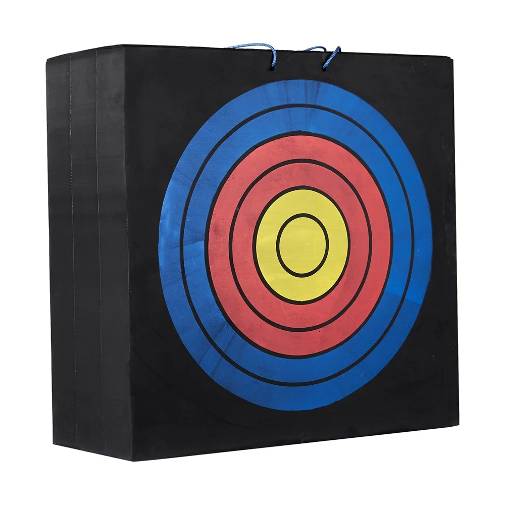 Arco de flecha de tiro con arco EVA de 50cm para practicar objetivo de caza extraíble con anillos de objetivo impresos para arcos - imagen 5