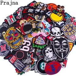 Parches bordados Rock Punk – Calavera táctica para ropa