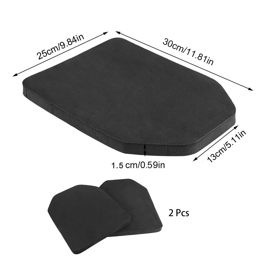 Chaleco táctico Airsoft MOLLE con placas protectoras SAPI - imagen 3