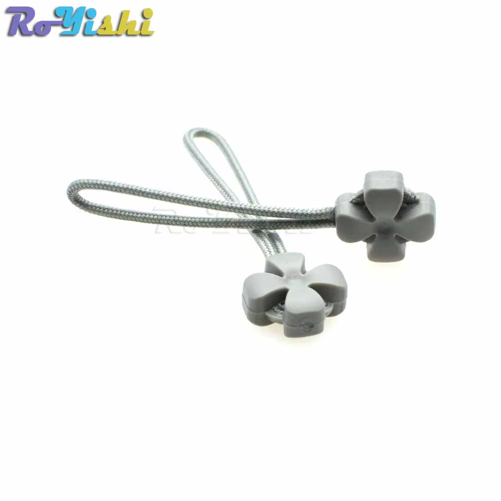 Tiradores de cremallera cordón multicolor y correa Lariat negra - imagen 2