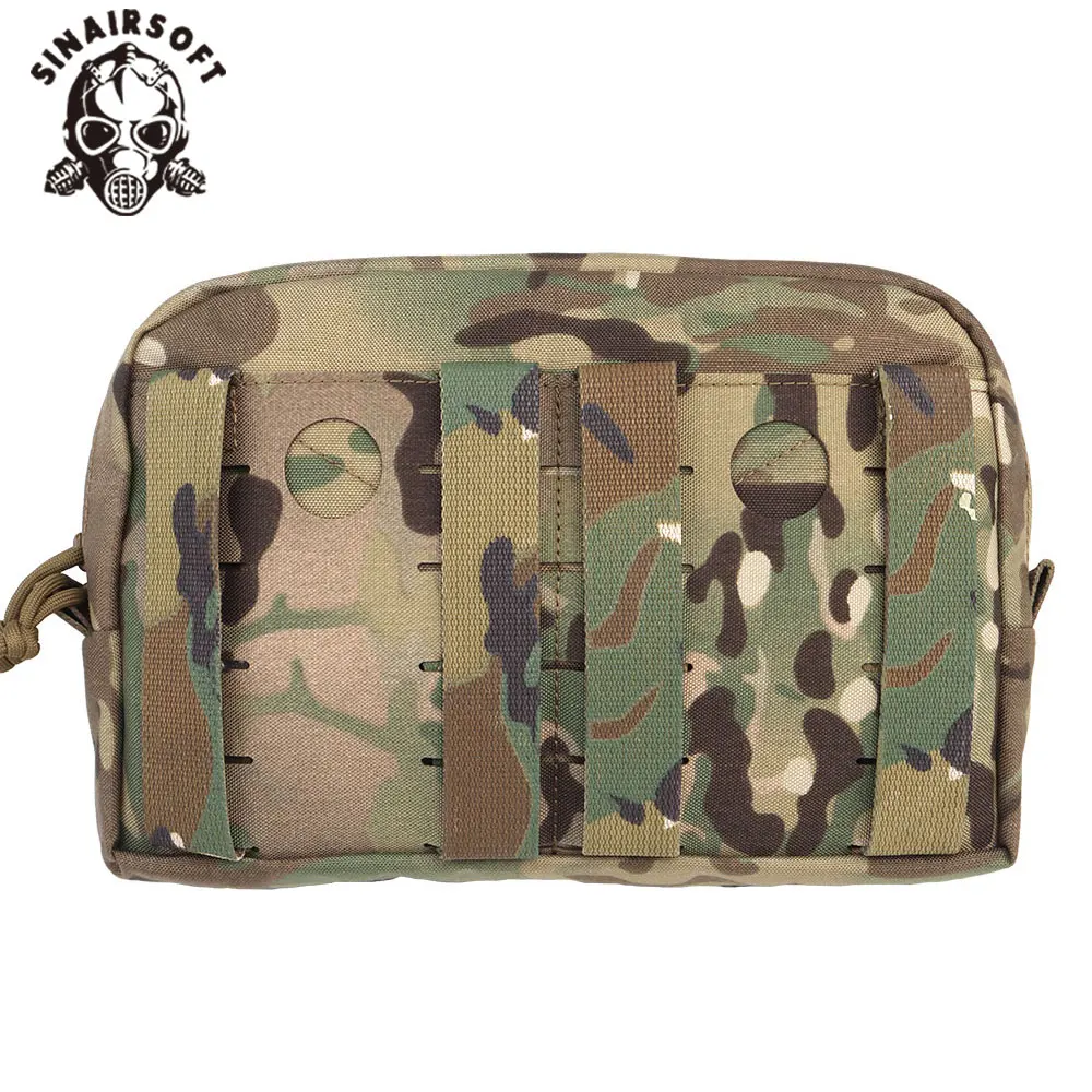 Bolsa táctica CCS GP, sistema de montaje MOLLE militar, bolsa de herramientas de almacenamiento de utilidad de doble cremallera para chasis MKV, chaleco de caza - imagen 3