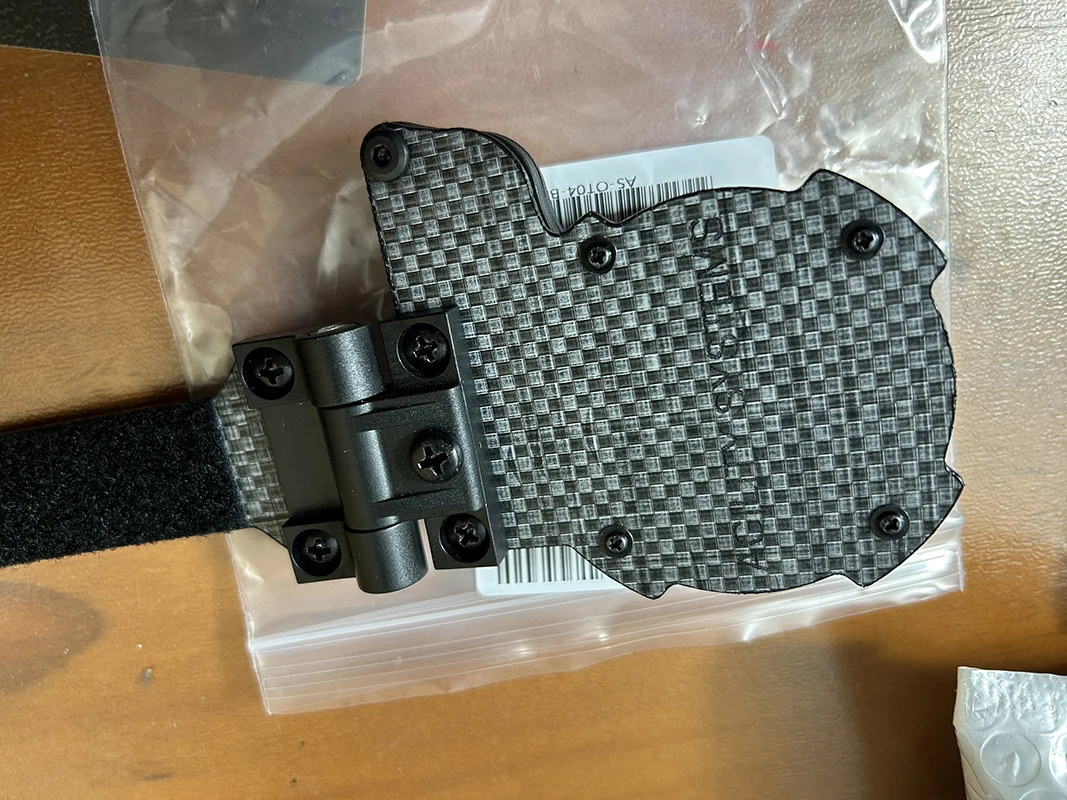 Placa de fijación de navegación táctica GPS con brújula estilo S & S 601, módulo de navegación de caza al aire libre de Material laminado Triris/KYDEX - imagen 5