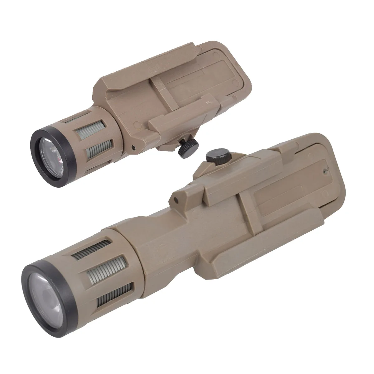 Táctico WML APL largo corto Inforce Nylon Rifle pistola ajuste GLOCK 17 19 20mm Rail Airsoft caza arma luz LED - imagen 4