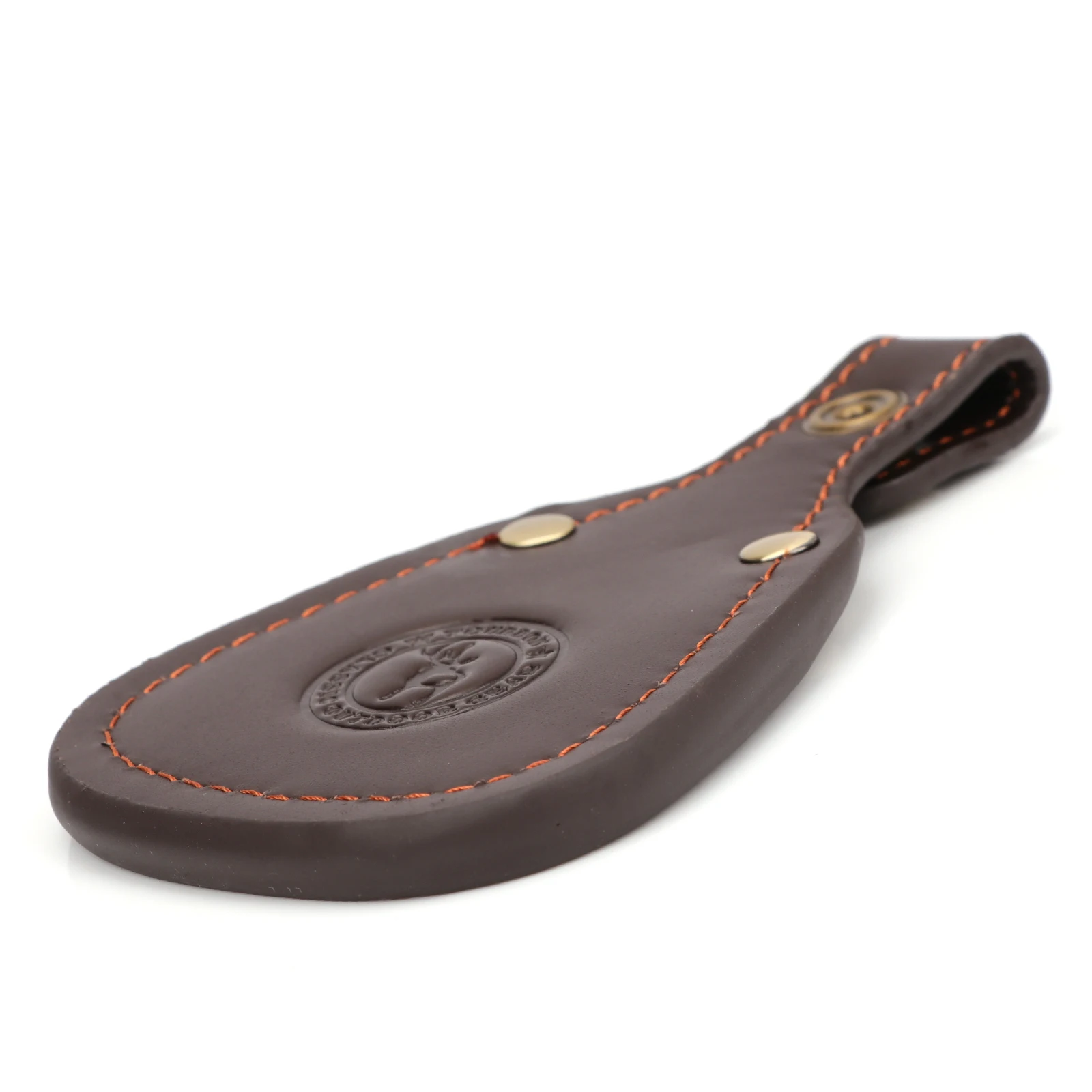 Tourbon-almohadilla de cuero para caza, Protector de zapatos, arcillas deportivas, trampa de descanso para barril de tiro, accesorios de juego - imagen 3
