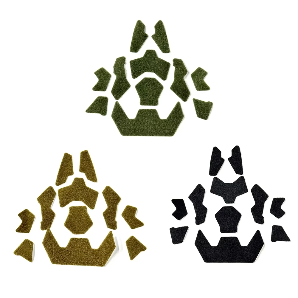 1/5/10/juegos casco táctico pegatina mágica Velcros FAST Airsoft casco acolchado pegatinas cinta Universal accesorios para casco - imagen 2
