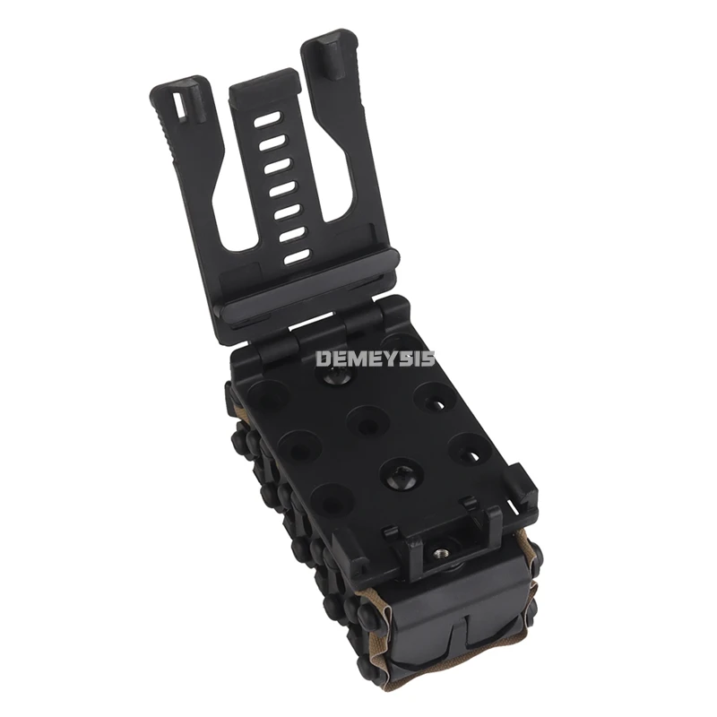 Bolsas para revistas de 9MM, bolsa táctica para revistas individual Airsoft CS, bolsas multifuncionales para Rifle de caza, pistola Molle Mag - imagen 4