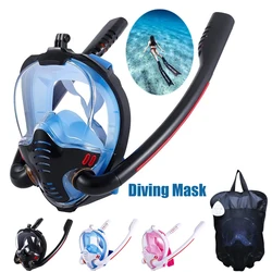 JSJM Máscara de buceo cara completa – Snorkel para adultos