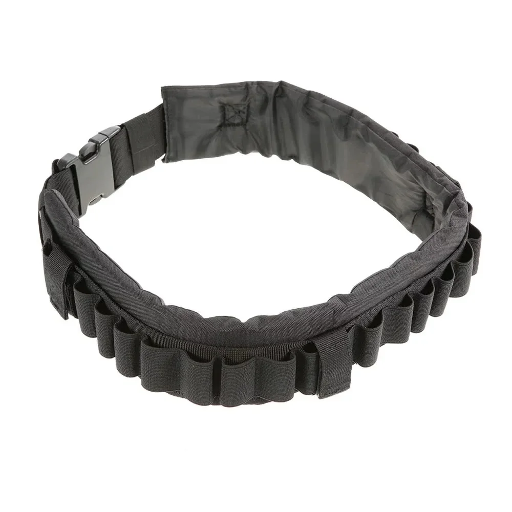 Caza al aire libre táctica 28 escopeta Shell Bandolera cinturón 12 GA calibre titular escopeta cartucho cinturón CS Gear - imagen 4