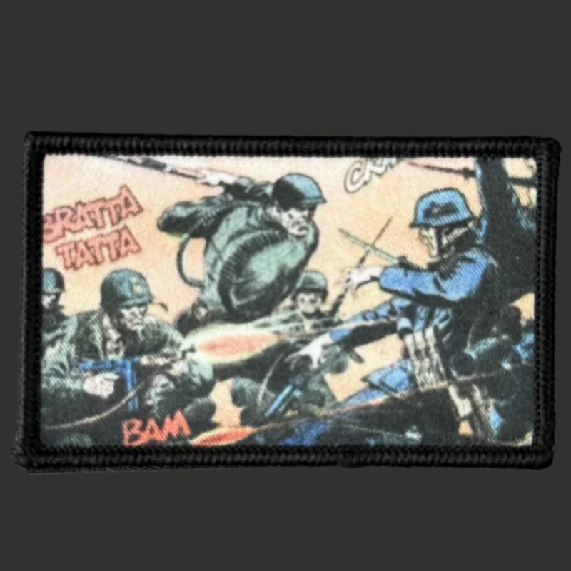 Easy Company-Parche táctico con estampado de insignia de moral militar, brazalete con gancho y bucle, mochila, accesorio de decoración de ropa, pegatina - imagen 4