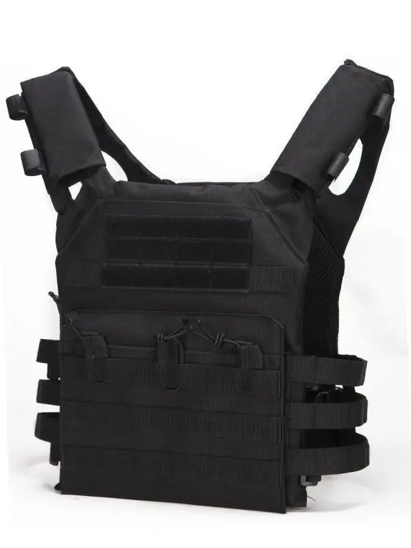 Chaleco de adiestramiento al aire libre MOLLE, chaleco táctico de nailon, armadura corporal, portador de caza, accesorios Airsoft, chaleco de seguridad ligero - imagen 2