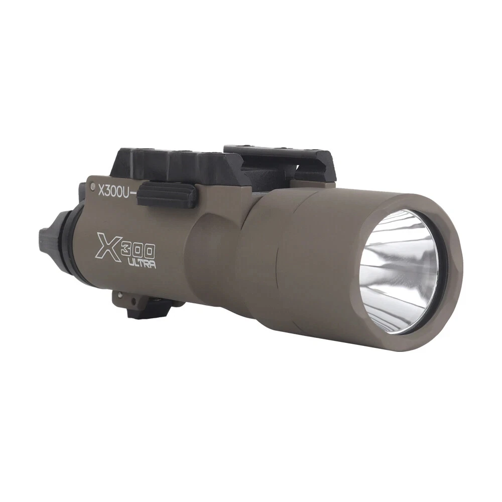 Linterna táctica X300U Ultra para casco airsoft 800 lúmenes estrobo - imagen 2