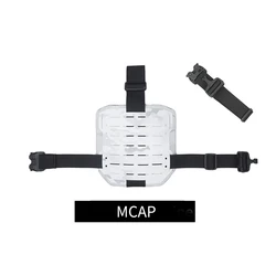 DMGear funda de muslo táctica MOLLE – Portador de revista y placa para Airsoft