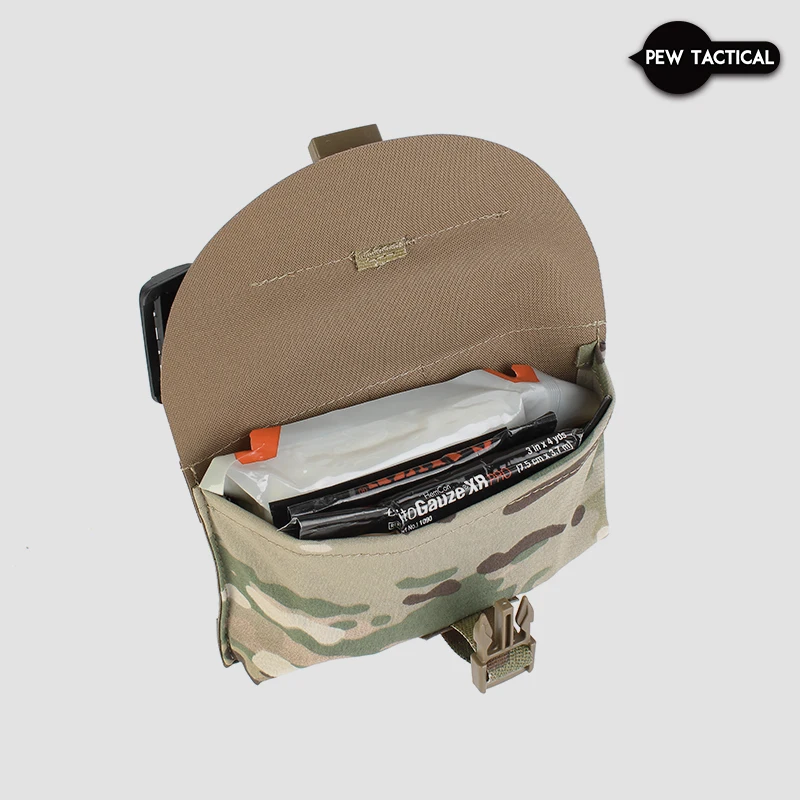 PEW TACTICAL GBRS STYLE IFAS bolsa de sistema de primeros auxilios INDIVIDUAL Airsoft bolsa médica - imagen 4